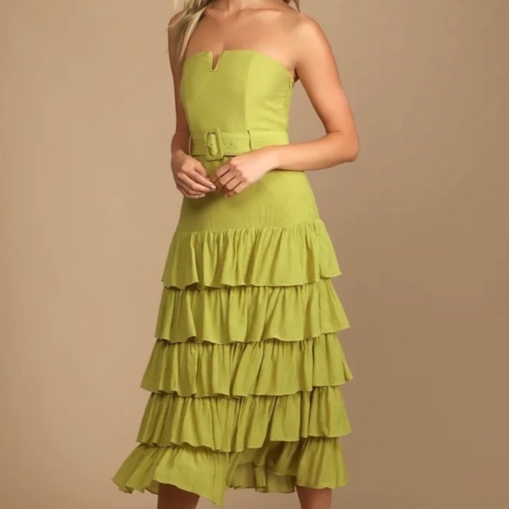 Like green Midi dress by D.ark